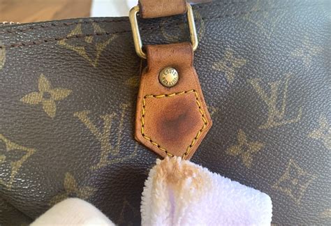 how to clean lv purse|cleaning louis vuitton bag lining.